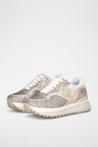 Baskets Maxi Wonder - Doré et blanc