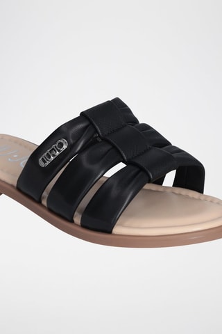 Mules - Noir et beige