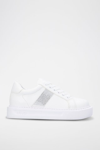 Sneakers plateformes Kylie - Blanc