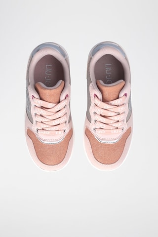 Sneakers Celia - Orange, rose et gris