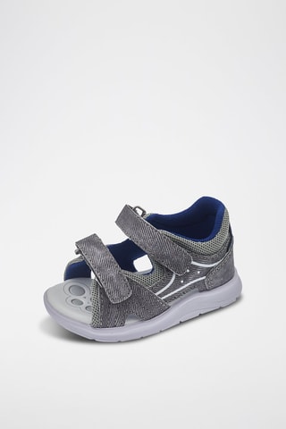 Sandalen - Gemêleerd Grijs