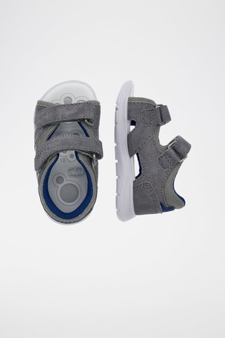 Sandalen - Gemêleerd Grijs