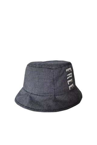 Dubbelzijdig Bobhoedje Marineblauw