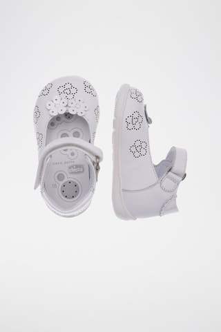 Leren Mary Janes - Wit