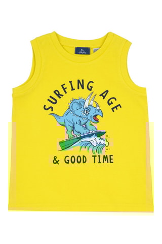 Hemd - Geel en Blauw