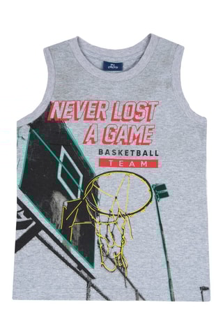 Hemd - Gemêleerd Lichtgrijs