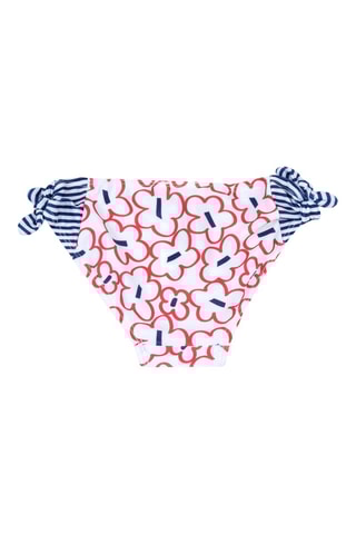 Bikinibroekje - Wit en Rood