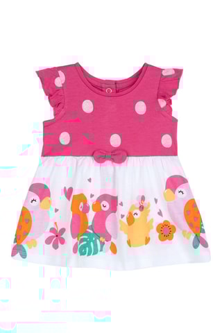 Mouwloze Jurk - Roze