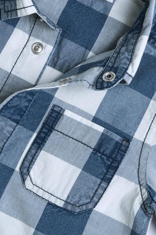 Overhemd - Blauw en Wit