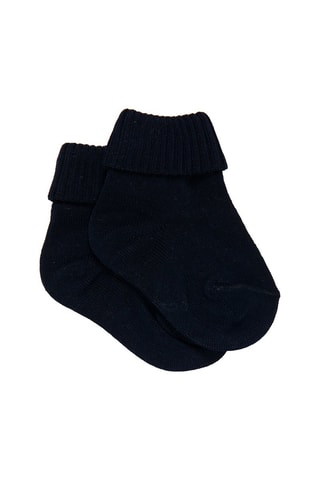 1 Paar Sokken Donkerblauw