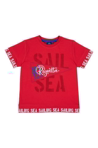 T-shirt Rood