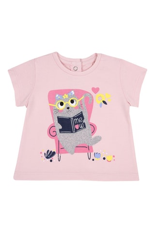 T-shirt Roze