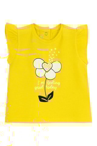 T-shirt - Geel