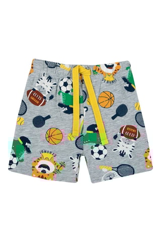 Short - Gemêleerd Lichtgrijs