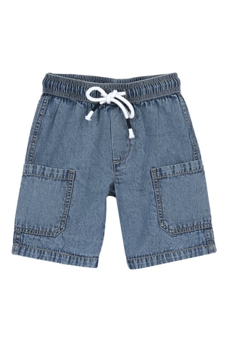 Spijkershort - Blauw