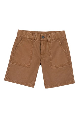 Spijkershort - Bruin