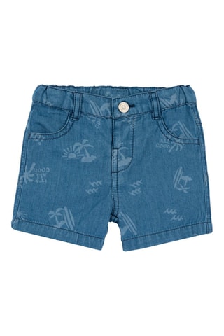 Spijkershort - Blauw