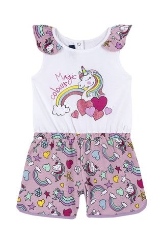 Skipakje Wit en Lichtpaars