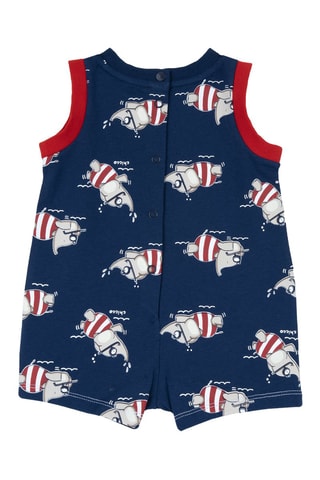 Skipakje Wit en Lichtblauw