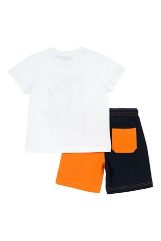 T-shirt en Short - Oranje