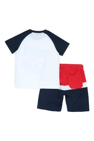 T-shirt en Short - Donkerblauw
