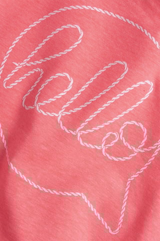 T-shirt en Short - Roze en Wit