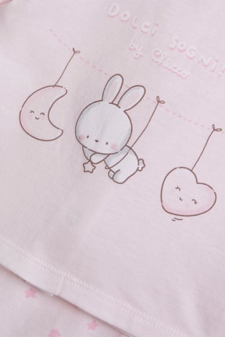 T-shirt en Short - Poederroze