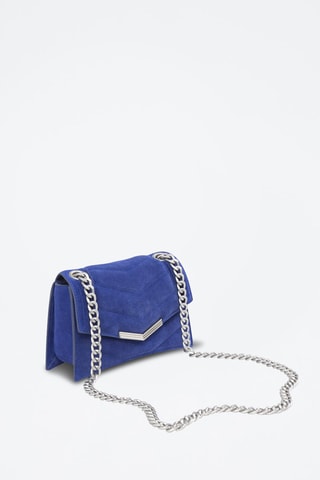 Borsa a mano in pelle - Blu chiaro - IKKS