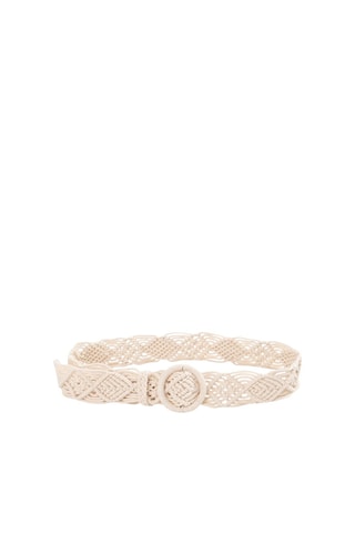 Cintura intrecciata - Ecrù - IKKS Junior