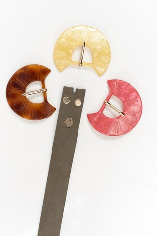 Fibbia. - Giallo - One Step