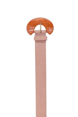 Cintura in pelle - Rosa - One Step