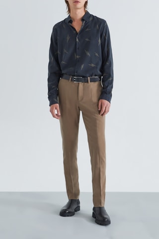 Camicia slim - Nero - IKKS