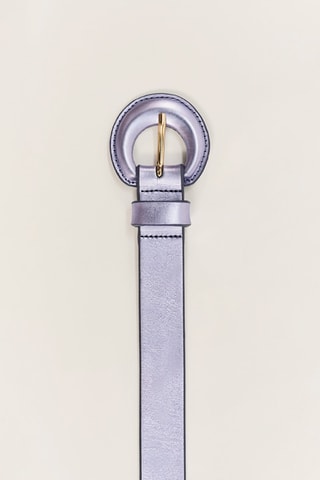 Cintura in pelle di vitello - Viola  - One Step
