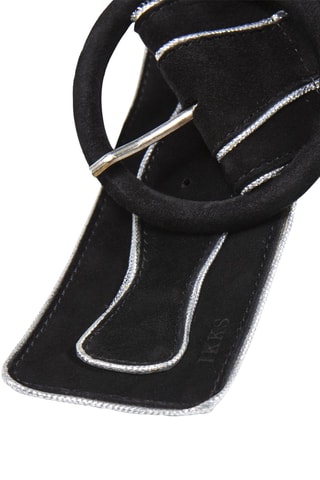 Cintura in pelle - Nero - IKKS