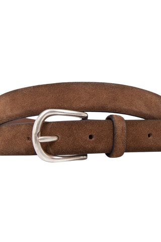 Cintura in pelle - Marrone - IKKS