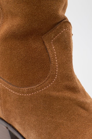 Stivaletti Beatles in pelle - Marrone - One Step