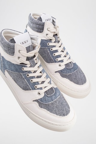 Sneakers alte - Blu chiaro - IKKS