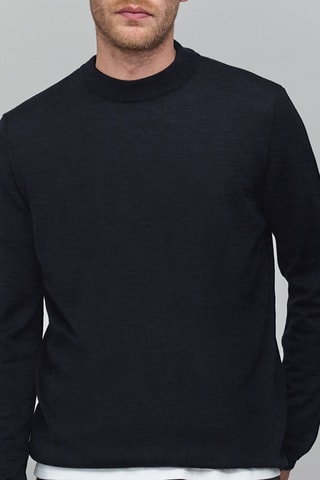 Maglia in lana - Antracite melange