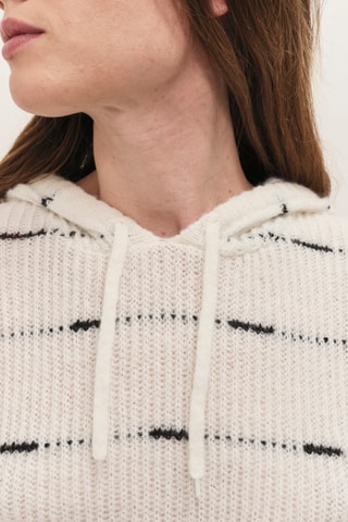 Maglia con cappuccio - Avorio  - One Step