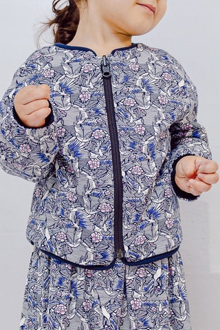 Cardigan double face - Blu chiaro - IKKS