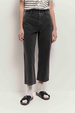 Jeans straight - Grigio scuro - One Step