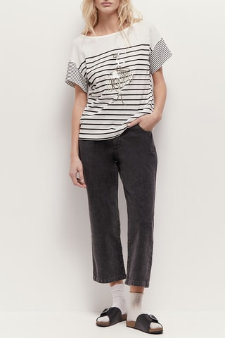 Jeans straight - Grigio scuro - One Step