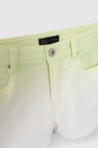 Shorts dip and dye in jeans - Giallo - IKKS Junior