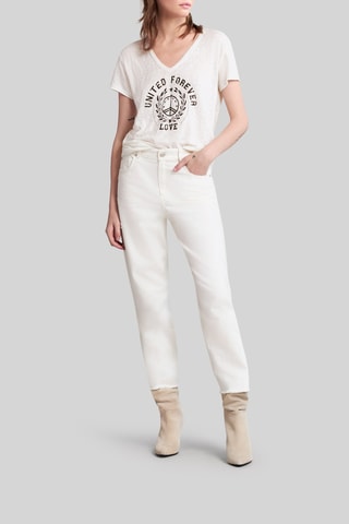 Jeans boyfriend - Bianco - IKKS