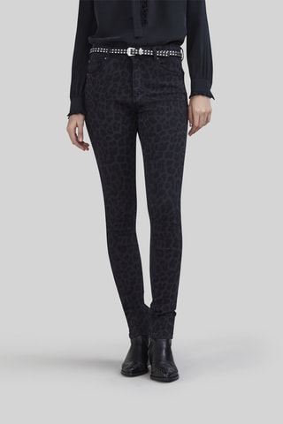 Jeans slim - Antracite e nero - IKKS