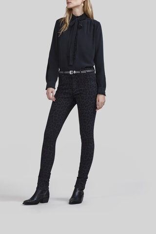 Jeans slim - Antracite e nero - IKKS