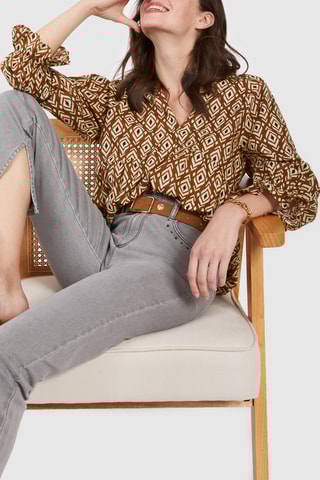 Jeans straight - Grigio - I.Code