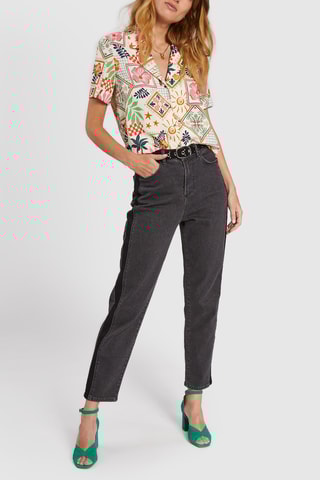 Jeans boyfriend - Nero - I.Code