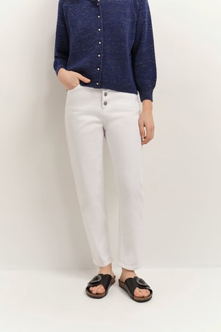 Jeans mom - Bianco - One Step