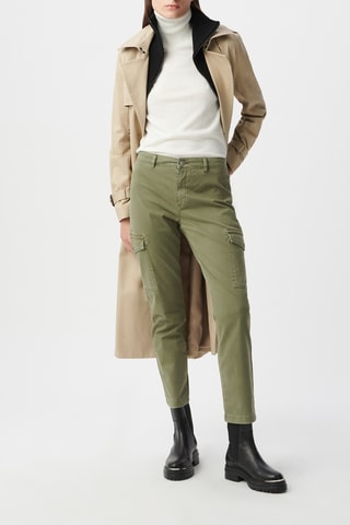 Jeans cargo - Kaki - IKKS